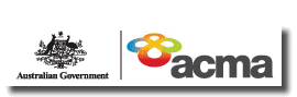 Australian Government and ACMA logos