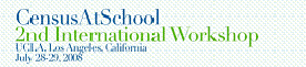 CensusAtSchool International Workshop logo