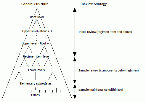 Diagram: FIGURE 11.1 AGGREGATION STRUCTURE AND REVIEW STRATEGIES