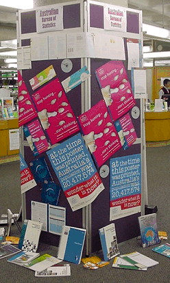 Image: ABS poster and publication display