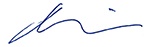 David W. Kalisch's electronic signature