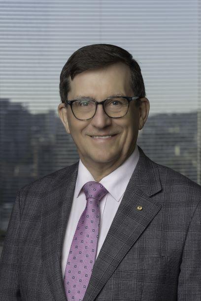 Photograph of the Chairperson of ASAC, Professor Ian Harper AO