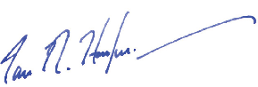 Ian Harper Signature