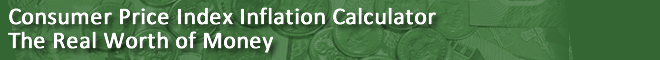 Title Image: Consumer Price Index Inflation Calculator