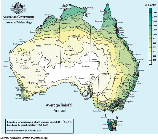 1.6 Average Annual Rainfall - 1961 to 1990