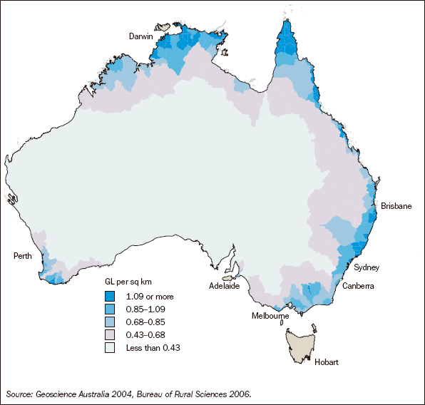 Diagram: 3.1 Rainfall concentration—2004–05