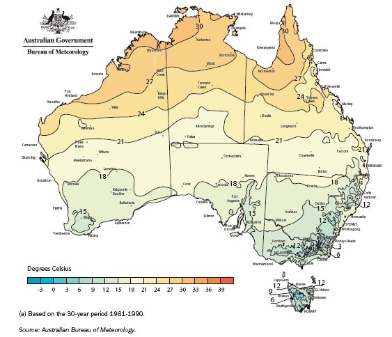 1.12 Average Maximum Temperature(a) - July