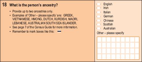 2006 Household Form - Question 18