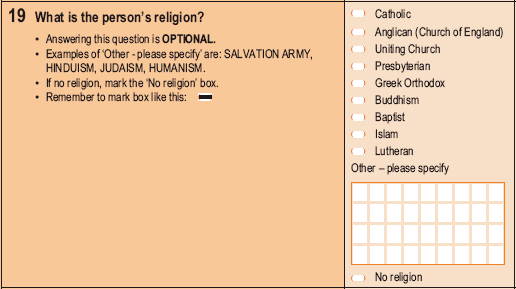 2006 Household Form - Question 19