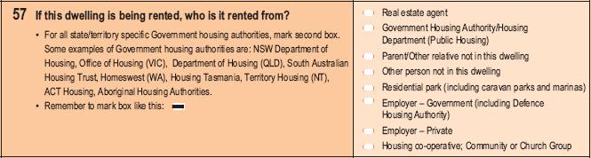 2006 Household Form - Question 57