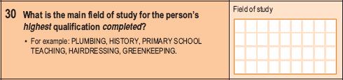 2006 Household Form - Question 30