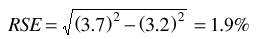 formula-relative standard error