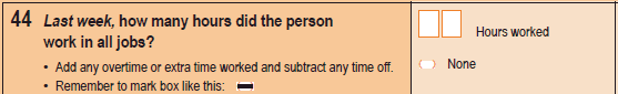 Image of Question 44, 2011 Census Household Form