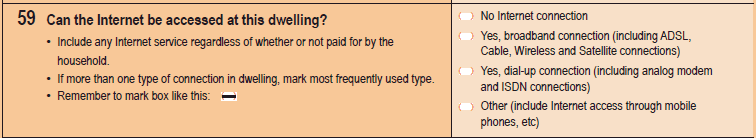 Image of Question 59, 2011 Census Household Form