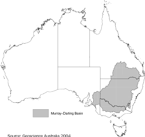 Diagram: 2.1 THE MURRAY–DARLING BASIN