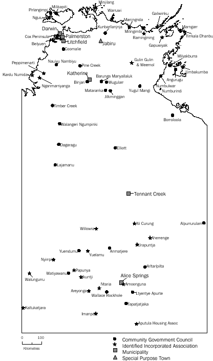 map - LOCAL GOVERNMENT LOCALITIES