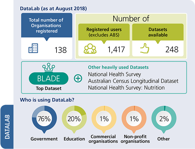 DataLab usage infographic