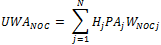 Equation - Net opportunity cost