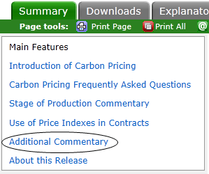 Diagram: WHERE TO FIND ADDITIONAL COMMENTARY