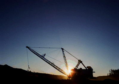 image: mining site view