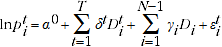 Equation : Represents the TPD model as a formula