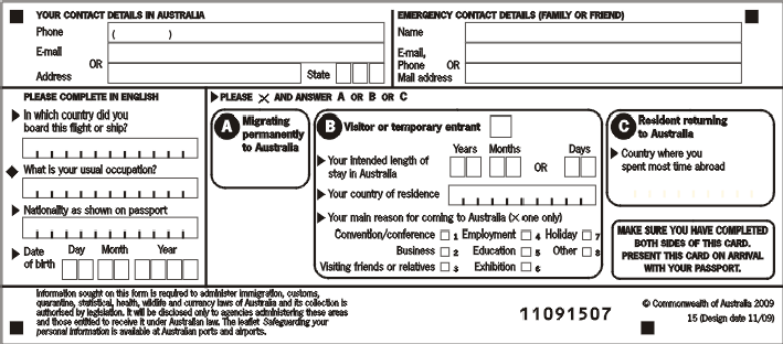 Diagram: A1.2 Incoming card - back