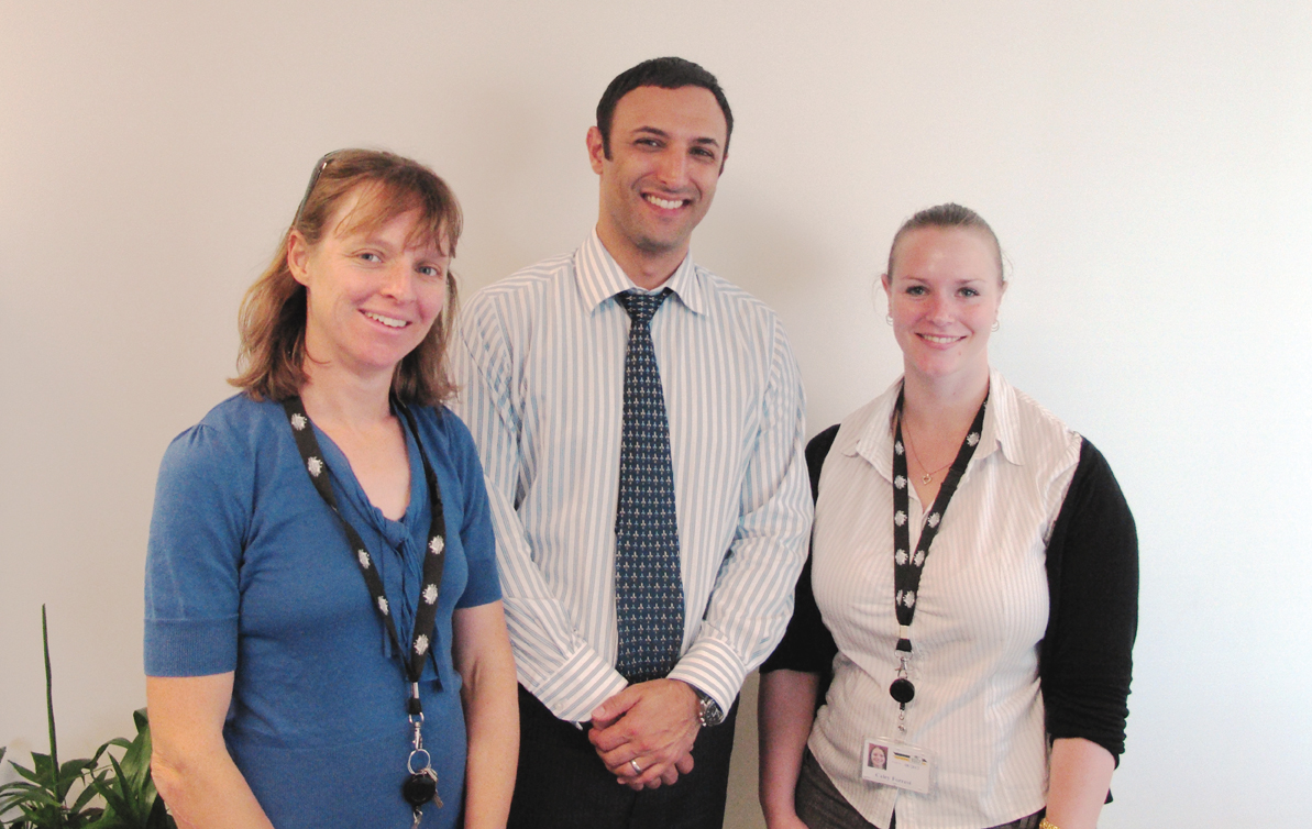 Susan Kluth, Michael Abbondante and Caley Forrest (ABS)  