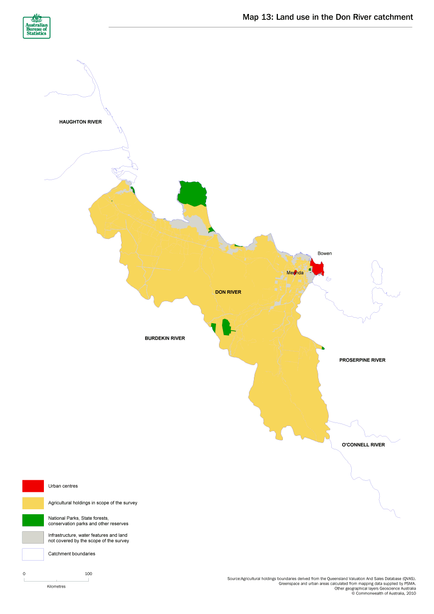 Map 13 Land use in the Don River catchment