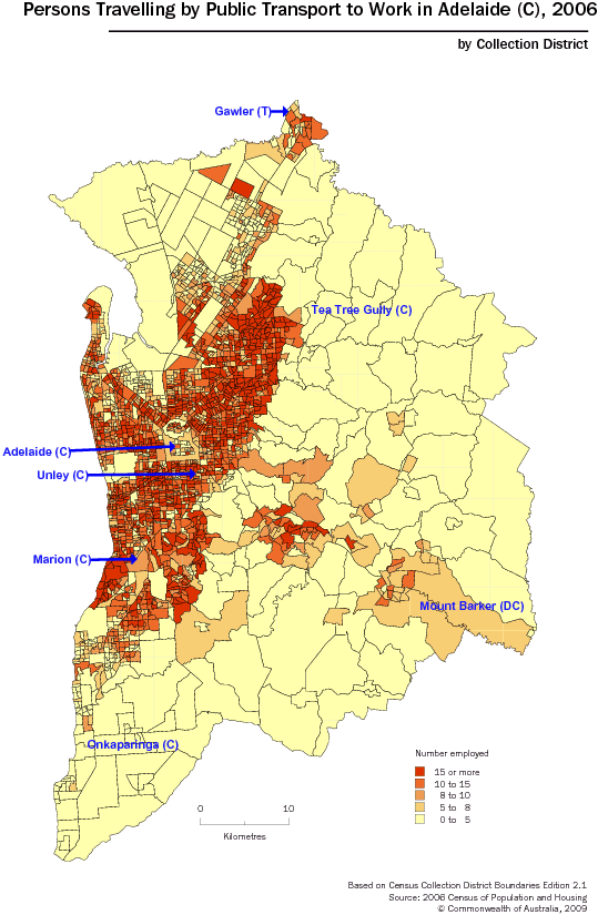 Diagram: Transport Use by Origin