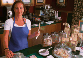 Image: Businesswoman in her shop