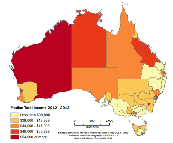 6524.0.55.002 - Estimates of Personal Income for Small Areas, 2012-13