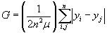 Diagram: Gini coefficient