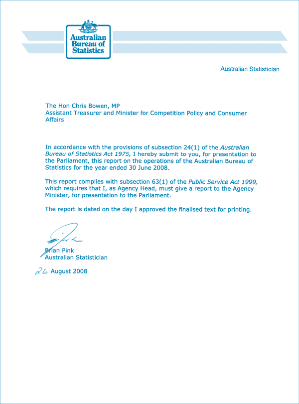 Letter of Transmittal