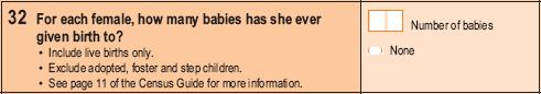 2006 Household Form - Question 32