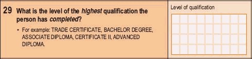 2006 Household Form - Question 29