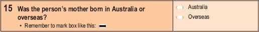 2006 Household Form - Question 15