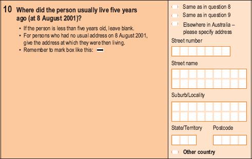 2006 Household Form - Question 10