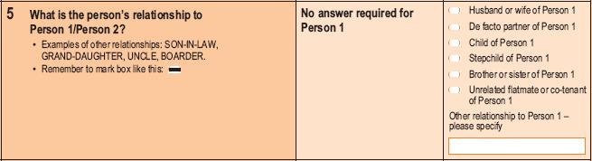 2006 Household Form - Question 5