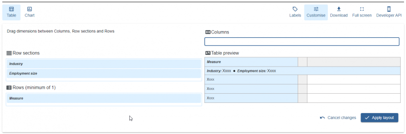 image showing more filtering options