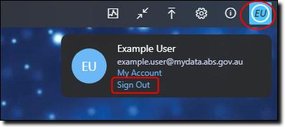 Sign Out option in AVD VM